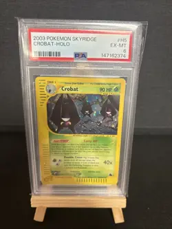 2003 Pokemon Skyridge #H5 Crobat - Holo PSA 6 (NEW CERT) - Image 1