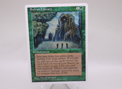 Sylvan Library MTG Core Set 4th Edition Regular - Image 1