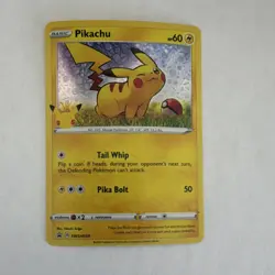 Pikachu Pokemon TCG 25th Anniversary SWSH039 General Mills Holo Promo - Image 1