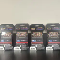 Lot of 4: Pokemon Phantasmal Flames Sleeved Booster Packs- Full Art Set - Image 2