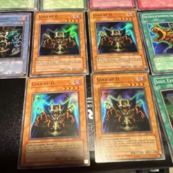 Yu-Gi-Oh! Card Lot Lord of D. Relinquished Graceful Charity Holo(18) - Image 2