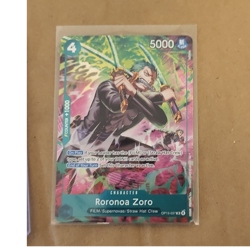 One Piece CCG Roronoa Zoro OP13-037 Treasure Rare - Image 1