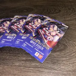 5x One Piece OP14 THE AZURE SEA’S SEVEN Sleeved Blister Booster Packs Sealed - Image 2