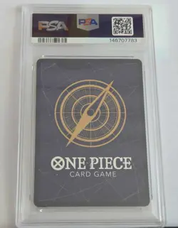2025 One Piece Shanks OP09-004 3rd Anniversary Silver SP OP13 Japanese PSA 10 - Image 2