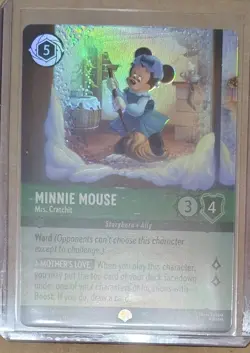 Disney Lorcana Winterspell Epic 213/204 Minnie Mouse Mrs. Cratchit - Image 2