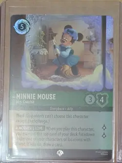 Disney Lorcana Winterspell Epic 213/204 Minnie Mouse Mrs. Cratchit - Image 5