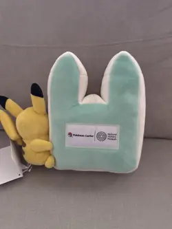 Pokemon x Natural History Museum Pikachu Plush, Jumbo Promo Card & Booklet 🏛✅ - Image 3