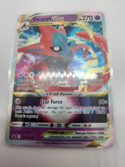 Deoxys VSTAR SWSH: Sword & Shield Promo Cards SWSH268 NM Pokemon TCG - Image 1