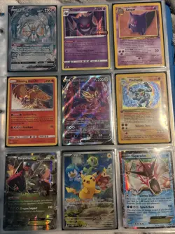 Pokemon Card Collection 166 Cards binder not included - Image 2