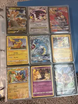 Pokemon Card Collection 166 Cards binder not included - Image 5