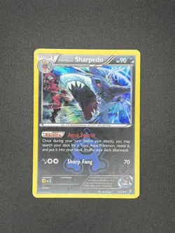 Sharpedo 21/34 Reverse Holo - Double Crisis - Pokemon Card - Image 1
