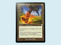 Swiftfoot Boots, The Brothers' War, Near Mint, Magic The Gathering MTG - Image 1