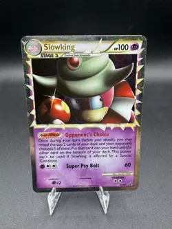 Pokemon Card - Slowking (Prime) Undaunted 85/90 Ultra Rare LP - Image 1