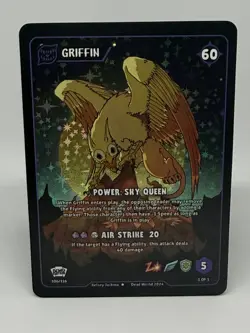Dead World TCG Griffin 106/116 DEMO EDITION Holo Rare Card 2024 - Image 1