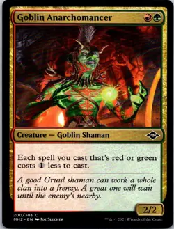 Goblin Anarchomancer 200 Common Modern Horizons 2 Magic: The Gathering Near Mint - Image 1