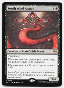 South Wind Avatar 0078 Rare Teenage Mutant Ninja Turtles Magic: The Gathering NM - Image 1