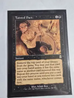 Tainted Pact Odyssey Rare Mild Play Magic The Gathering $30 taking offers - Image 1