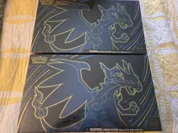 Pokemon Mega Charizard x EX Ultra-Premium Collection UPC Lot of 2 Sealed Boxes - Image 1