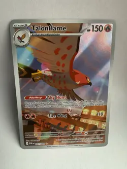 Pokemon TCG Talonflame Holo Rare Card 091/088 GREAT CONDITION! - Image 1