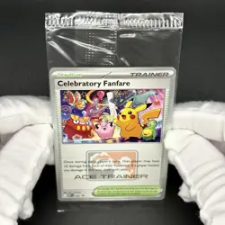 Pokemon Celebratory Fanfare 028 Ace Trainer 2025 | SEALED ✅ - Image 3