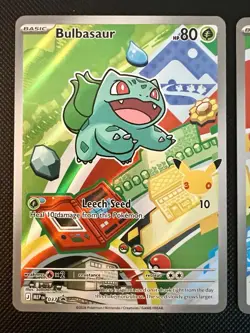 Pokemon TCG First Partner Illustration Collection Series 1 Kanto GEN 1 Starters - Image 2