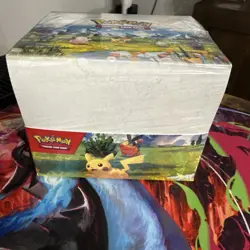 Pokemon TCG 10x Mega Evolution Ascended Heroes Mini Tin DISPLAY Sealed - Image 1