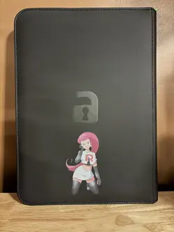 Vault X - 9 Pocket eXo-Tec Zip Binder Folder - Black Pokemon Team Rocket Jessie - Image 3