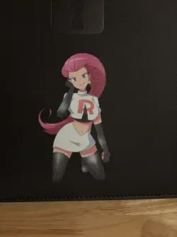 Vault X - 9 Pocket eXo-Tec Zip Binder Folder - Black Pokemon Team Rocket Jessie - Image 4