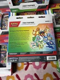Pokemon First Partner Illustration Collection Series 1 - Lot of 7 Sealed Boxes - Image 5