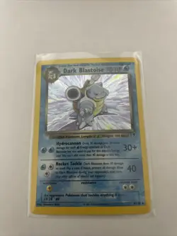 Pokemon Dark Blastoise 4/110 Legendary Collection Holo - Image 3