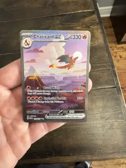 The Pokemon Company Charizard ex 199/165 Sv: Scarlet & Violet 151 Rare Holo 330… - Image 1