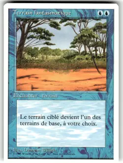 MTG Magic the Gathering Forth Edition Phantasmal Terrain - Image 1