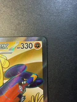 Pokemon Cynthia's Garchomp ex Full Art Holo Ultra Rare 215/182 Destined Rivals - Image 3