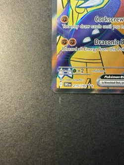 Pokemon Cynthia's Garchomp ex Full Art Holo Ultra Rare 215/182 Destined Rivals - Image 4