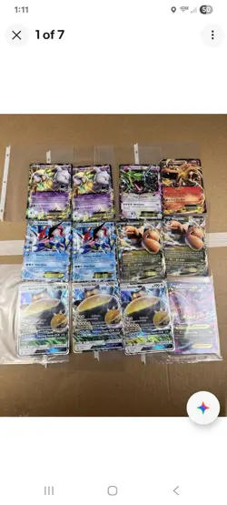 2014-2016 Jumbo Pokemon TCG Mewtwo, Rayquaza, Charizard EX GX BREAK Holo 43pcLot - Image 1
