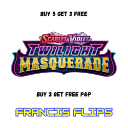 Twilight Masquerade - All Pokemon - Pick Your Own - Postage Discount - Image 1