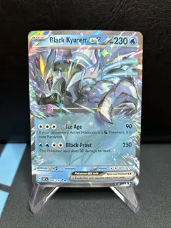 BLACK KYUREM ex Pokemon Surging Sparks SSP 048/191 Holo - Image 1