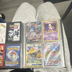 Pokemon TCG Binder Lot Black & White - Snorlax, Gengar EX, Charizard V, Holo - Image 3