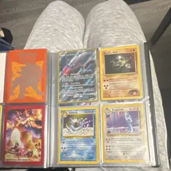 Pokemon TCG Binder Lot Black & White - Snorlax, Gengar EX, Charizard V, Holo - Image 5