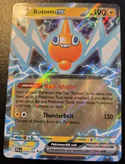 Rotom EX 029/094 Double Rare Mega Evolution: Phantasmal Flames Pokemon TCG - Image 1