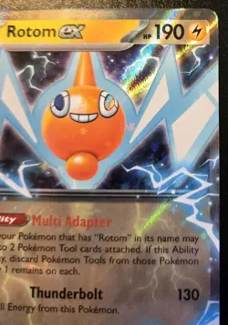 Rotom EX 029/094 Double Rare Mega Evolution: Phantasmal Flames Pokemon TCG - Image 3