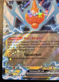 Rotom EX 029/094 Double Rare Mega Evolution: Phantasmal Flames Pokemon TCG - Image 4