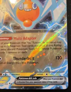 Rotom EX 029/094 Double Rare Mega Evolution: Phantasmal Flames Pokemon TCG - Image 5