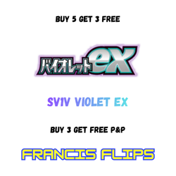 Violet EX - All Pokemon - Pick Your Own - Postage Discount - Image 1