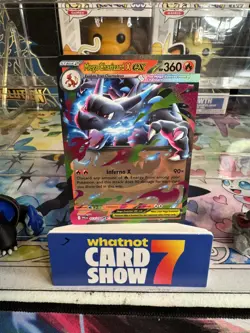 Mega Charizard X EX 013/094 Double Rare Near Mint Phantasmal Flames Pokemon - Image 1