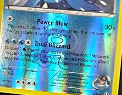 Team Aqua's Walrein 5/34 Double Crisis Reverse Holo Pokemon TCG - LP - Image 3
