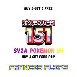 Pokemon 151 - All Pokemon - Pick Your Own - Japanese - Postage Discount - Image 1
