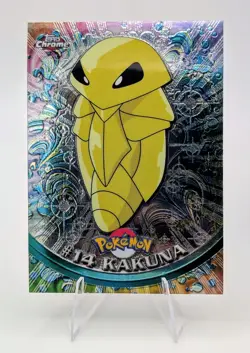 2000 Topps Chrome Pokemon: Kakuna #14 - NM - Image 1