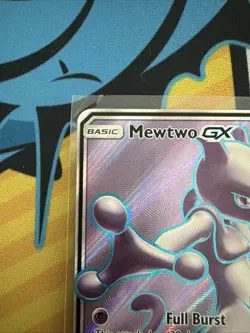 Mewtwo GX (Full Art) Ultra Rare Holo Shining Legends 72/73 NM Pokemon TCG - Image 2