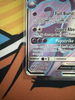 Mewtwo GX (Full Art) Ultra Rare Holo Shining Legends 72/73 NM Pokemon TCG - Image 5